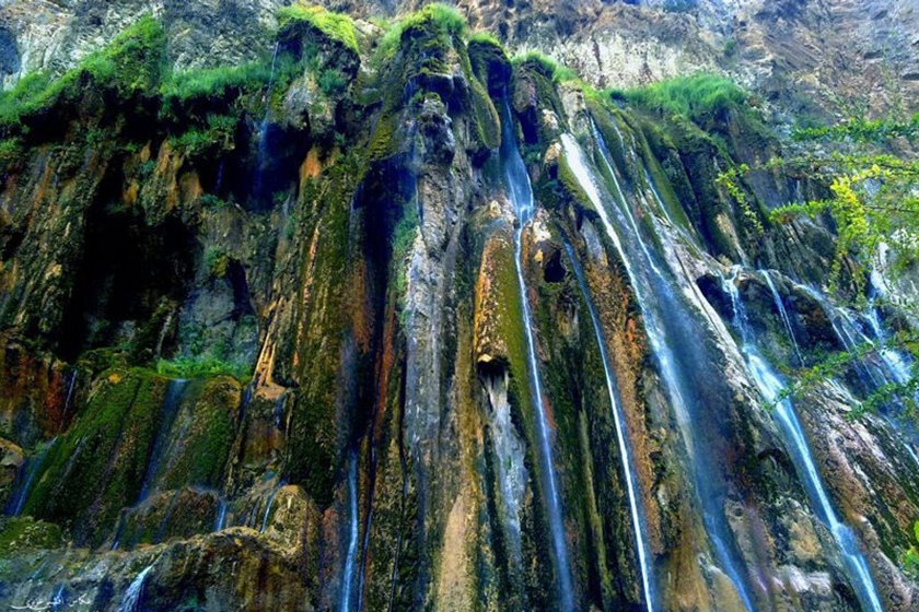 ​  آبشار مارگون سپیدان فارس  ​
